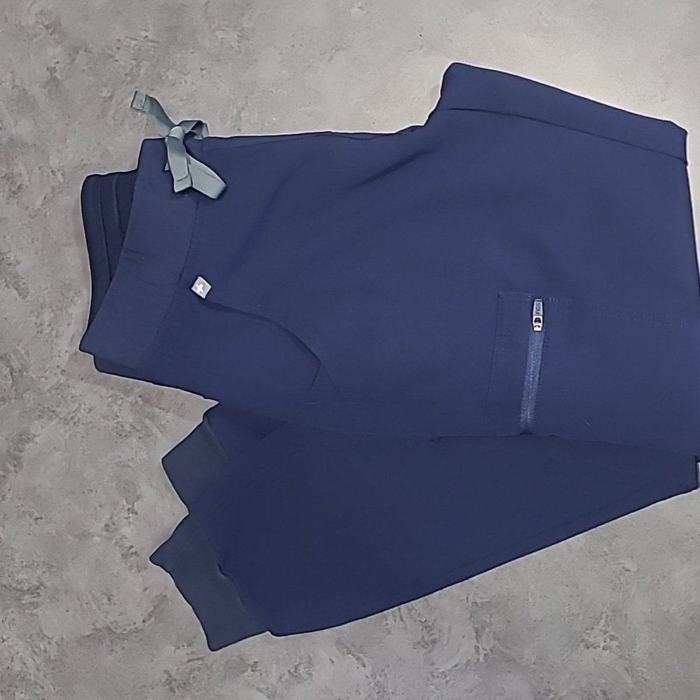 High Wasted Zamora Jogger Scrub Pants